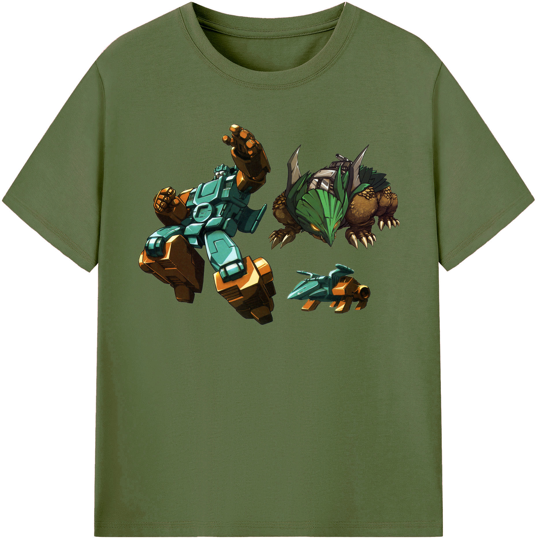 （画像用）  綿100％半袖Tシャツ（フロントプリント）
